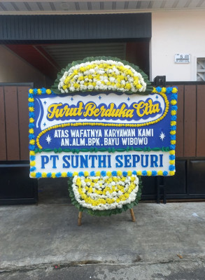 Papan Bunga Duka di Batulubang